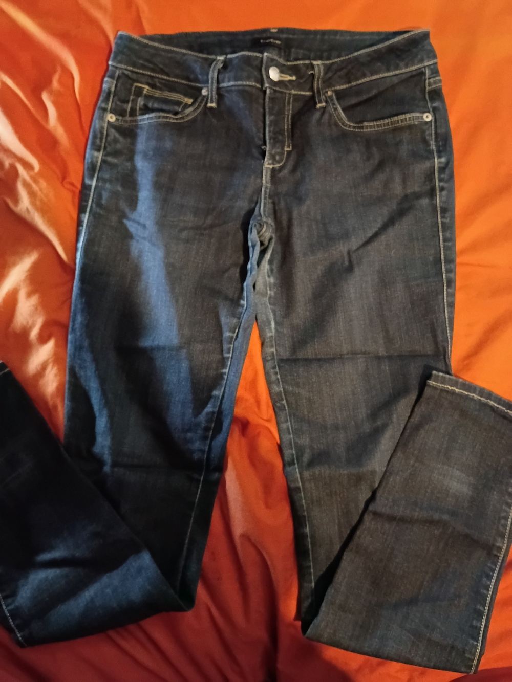 bebe Dark Blue Skinny Jeans Size 29